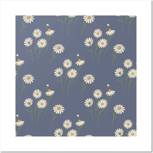 Daisy Pattern Posters and Art